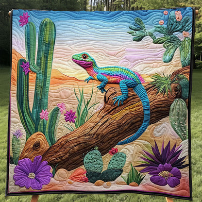 Colorful Lizard WJ1305006CL Quilt