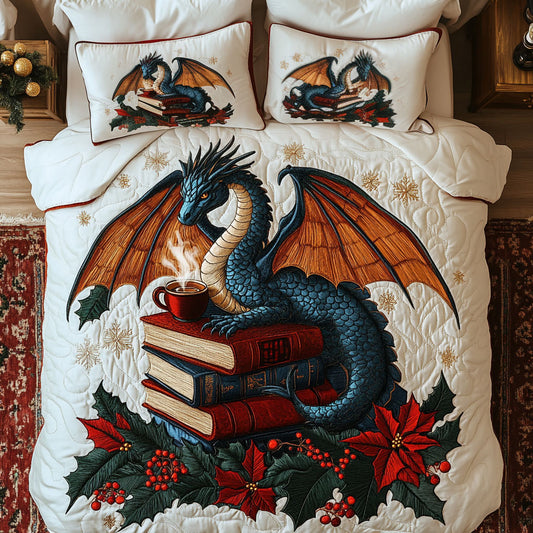 Cozy Book Dragon CW1011042CL Duvet Cover Set