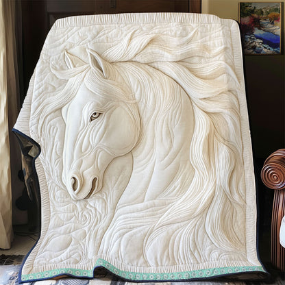 Graceful Horse Elegance WX2512025CL Quilt