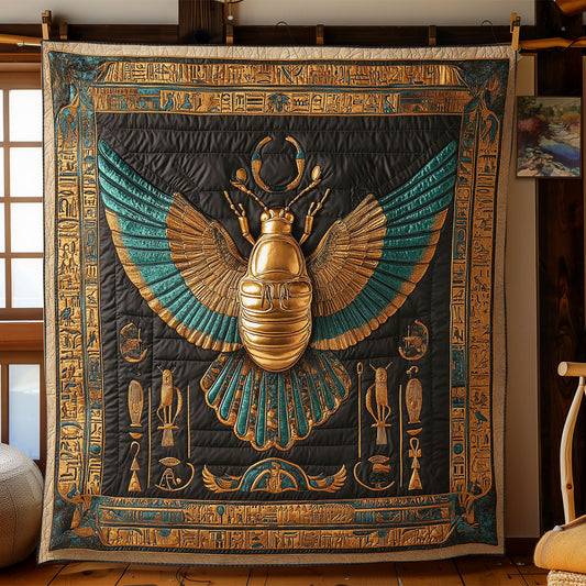 Sacred Scarab CP1407031CL Quilt