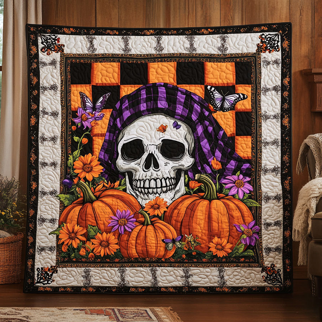 Runestone Skull WN1308107CL Quilt