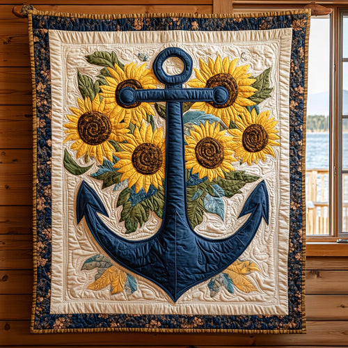 Nautical Bloom CW2409054CL Quilt