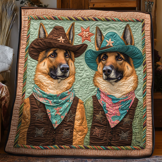 German Shepherd Western WX3105028CL Quilt