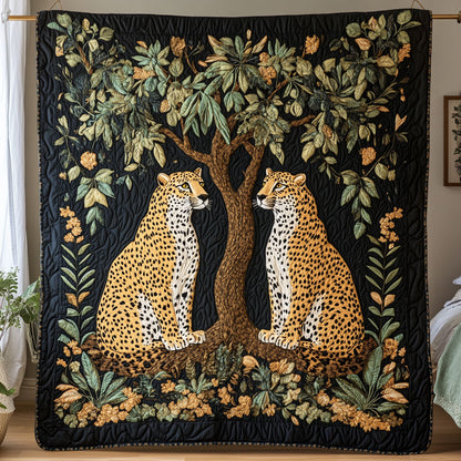 Jungle Couple Guardians WY1408082CL Quilt