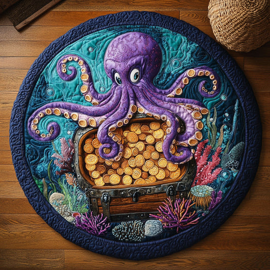 Treasure Guardian WY2304047CL Quilted Round Mat