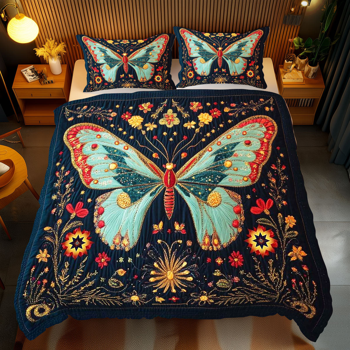 Serene Butterfly WP0612035CL Duvet Cover Set