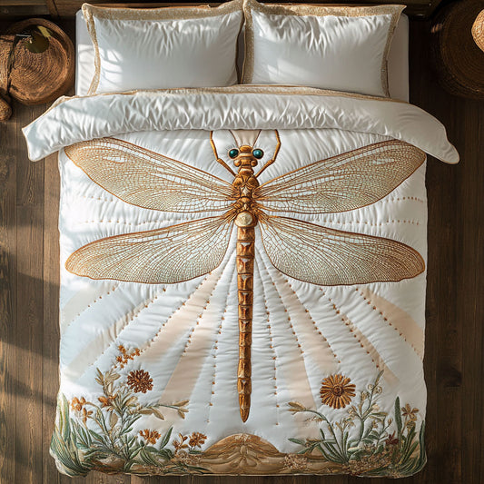 Dragonfly Ivory CW2709025CL Duvet Cover Set