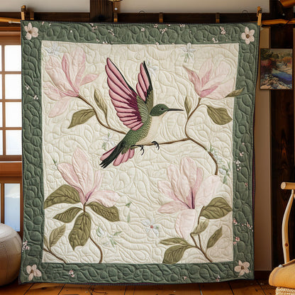 Hummingbird In Flower WY1903011CL Quilt