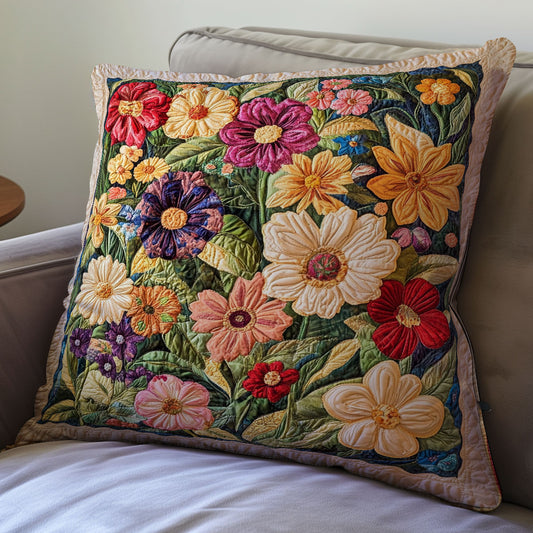 Flower WX0601105CL Quilt Pillow Case