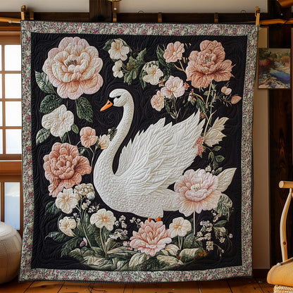 Blossom White Swan WN2203002CL Quilt