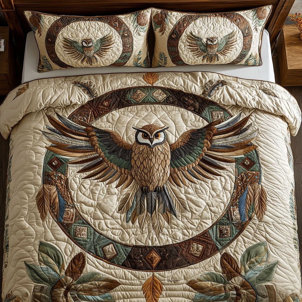 Mystic Owl WY0502035CL Duvet Cover Set