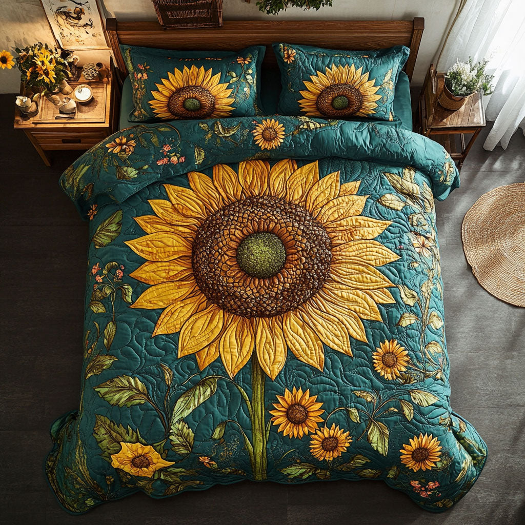 Floral Sunshine WY2003037CL Duvet Cover Set