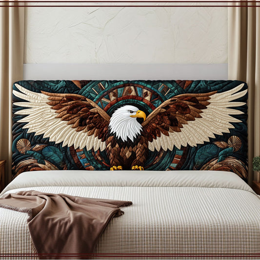 Tribal Eagle KL2312020CL Quilted Headboard Slipcover