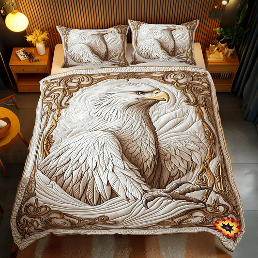 Serene Bald Eagle WP0612034CL Duvet Cover Set