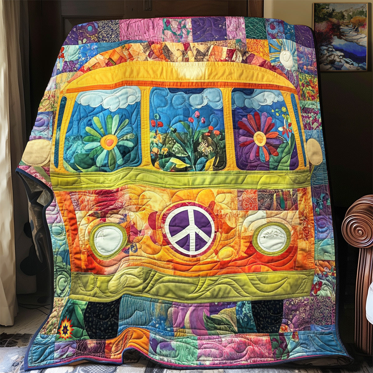 Hippie Van YR2712046CL Quilt