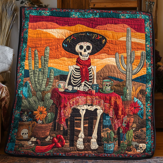 Cowboy Skull WX3105016CL Quilt