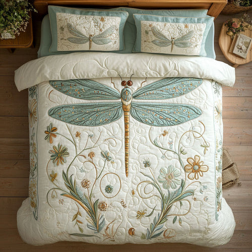 Elegant Dragonfly WY2502027CL Duvet Cover Set