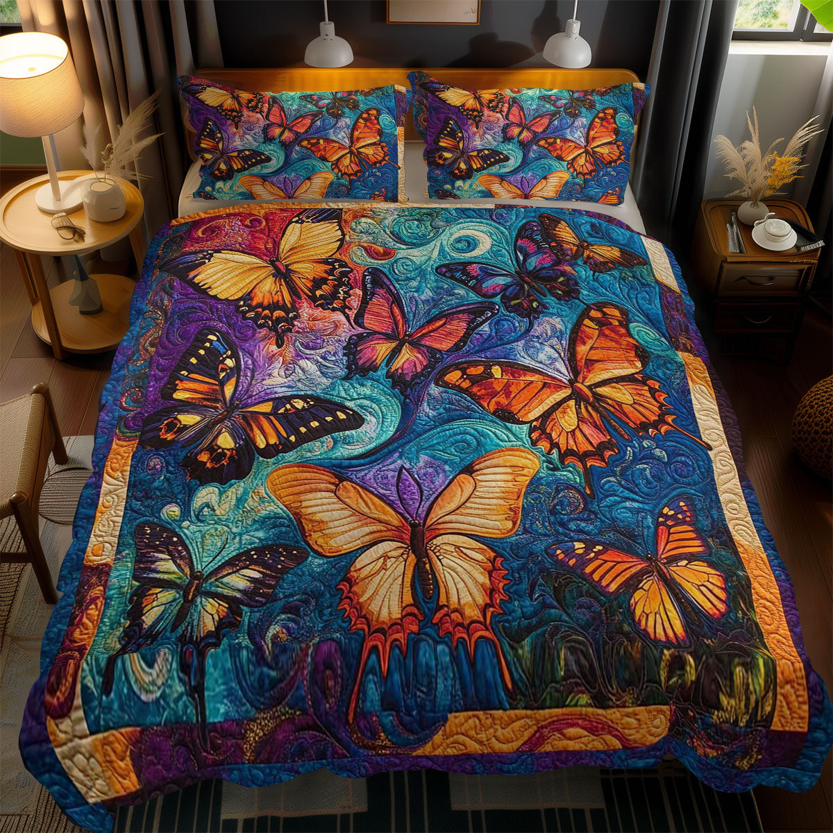 Butterfly Whispers WN1103095CL Duvet Cover Set