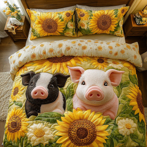 Sunflower Pig CW0801046CL Duvet Cover Set