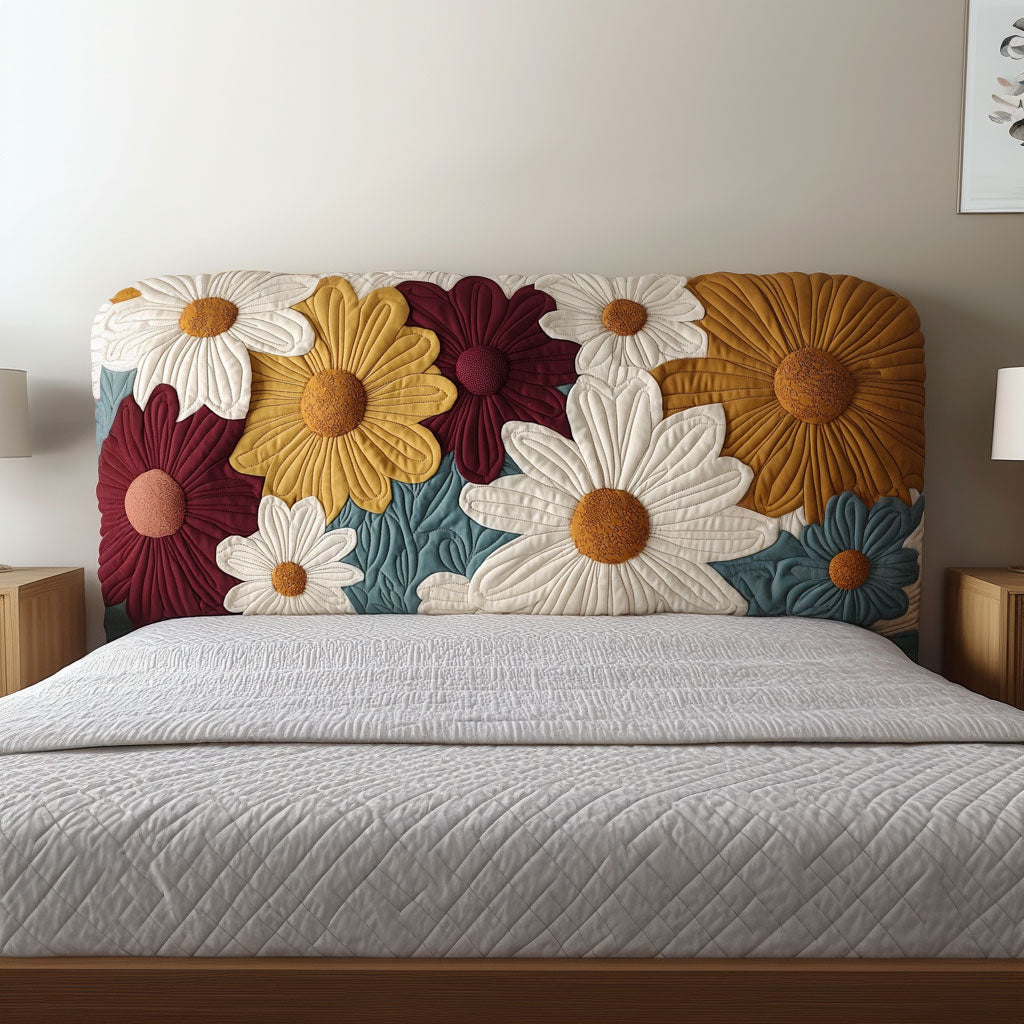 Blooming Daisy QA0501006CL Quilted Headboard Slipcover