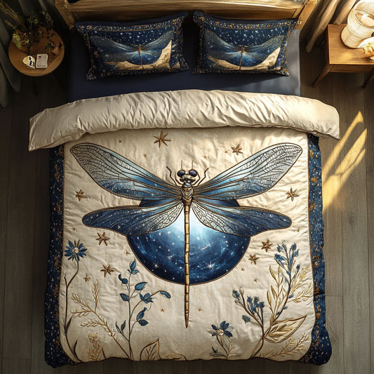 Mystic Blue Dragonfly Dream CW2409038CL Duvet Cover Set