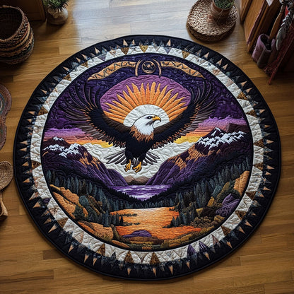 Forest Eagle WY1905024CL Quilted Round Mat