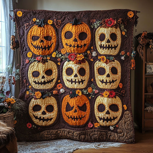 Pumpkin Spirit Garden WN1108077CL Quilt