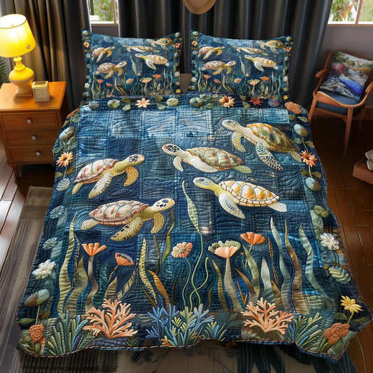 Sea Turtle WJ0512047CL Duvet Cover Set