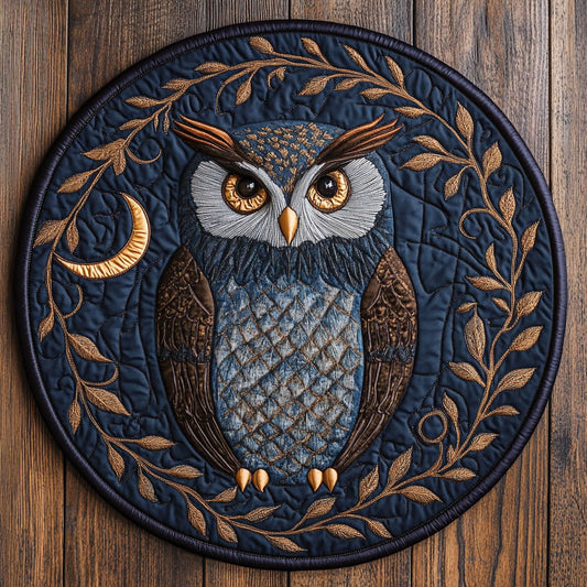 Lunar Wisdom CP1007002CL Quilted Round Mat