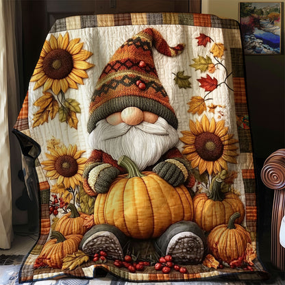 Gnome’s Pumpkin Haven WJ2512009CL Quilt