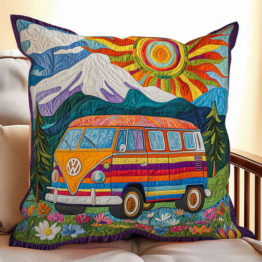 Vibrant Van WX0406125CL Quilt Pillow Case