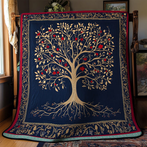 Floral Tree WX1812015CL Quilt