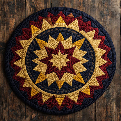 Native Sunburst WN2807099CL Quilted Round Mat