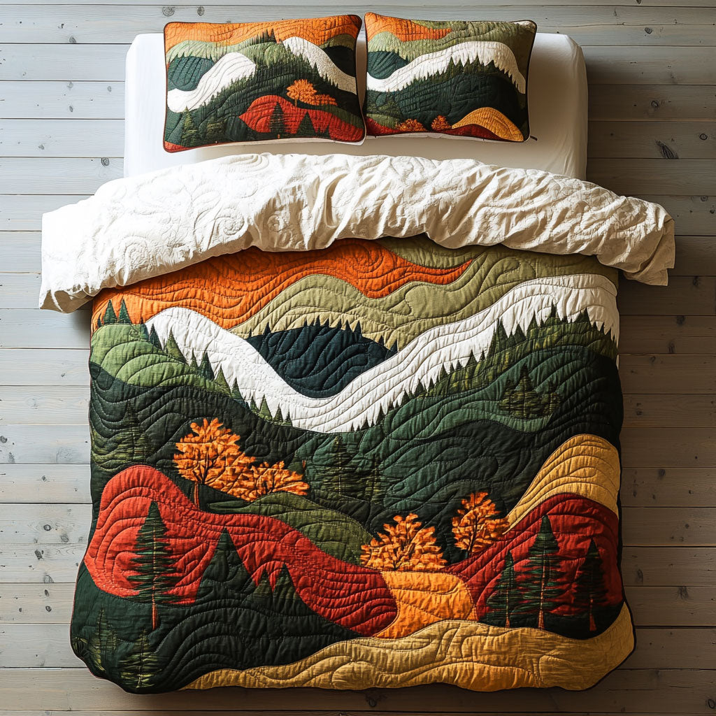 Windswept Pines WY0807058CL Duvet Cover Set