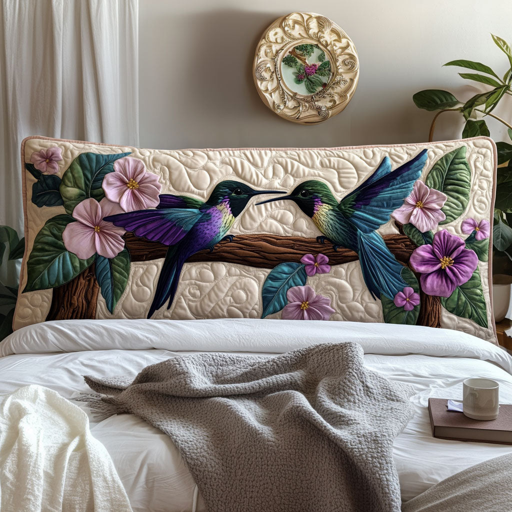 Hummingbird Harmony KL2212007CL Quilted Headboard Slipcover