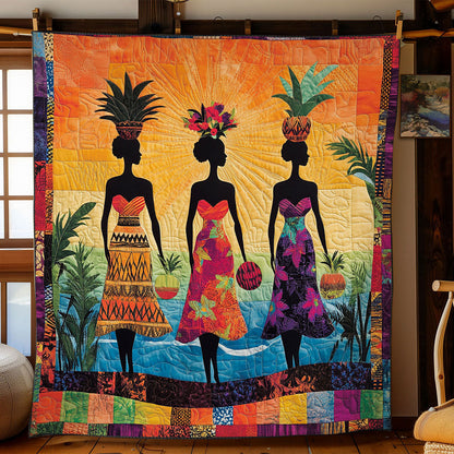 Majestic African Woman WN2111012CL Quilt