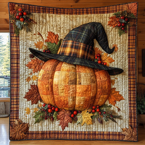 Pumpkin Witch CW2306037CL Quilt
