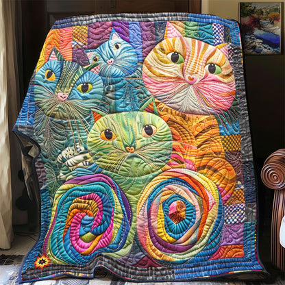 Cute Cat YR2412011CL Quilt