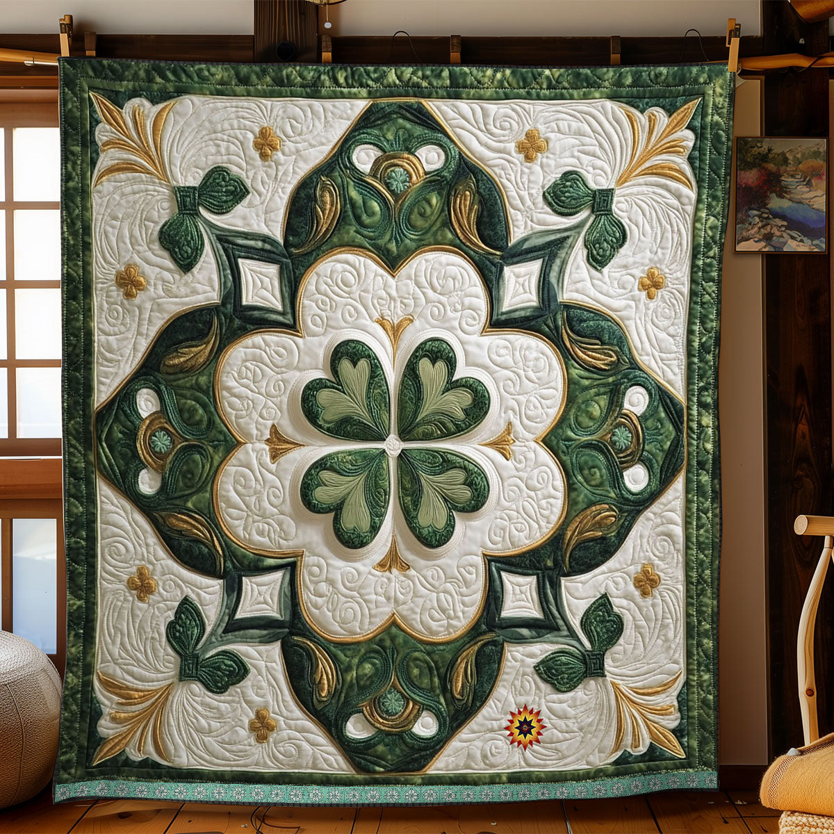 Lucky Clover WJ1712028CL Quilt