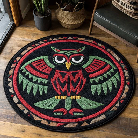 Wise Owl WN2204069CL Quilted Round Mat