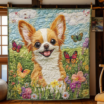 Fluffy Chihuahua WN2403034CL Quilt