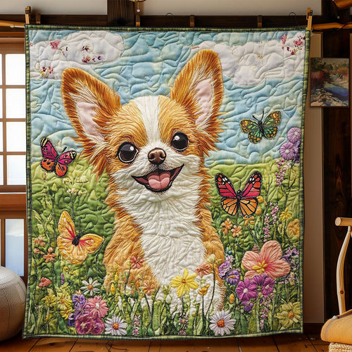 Fluffy Chihuahua WN2403034CL Quilt