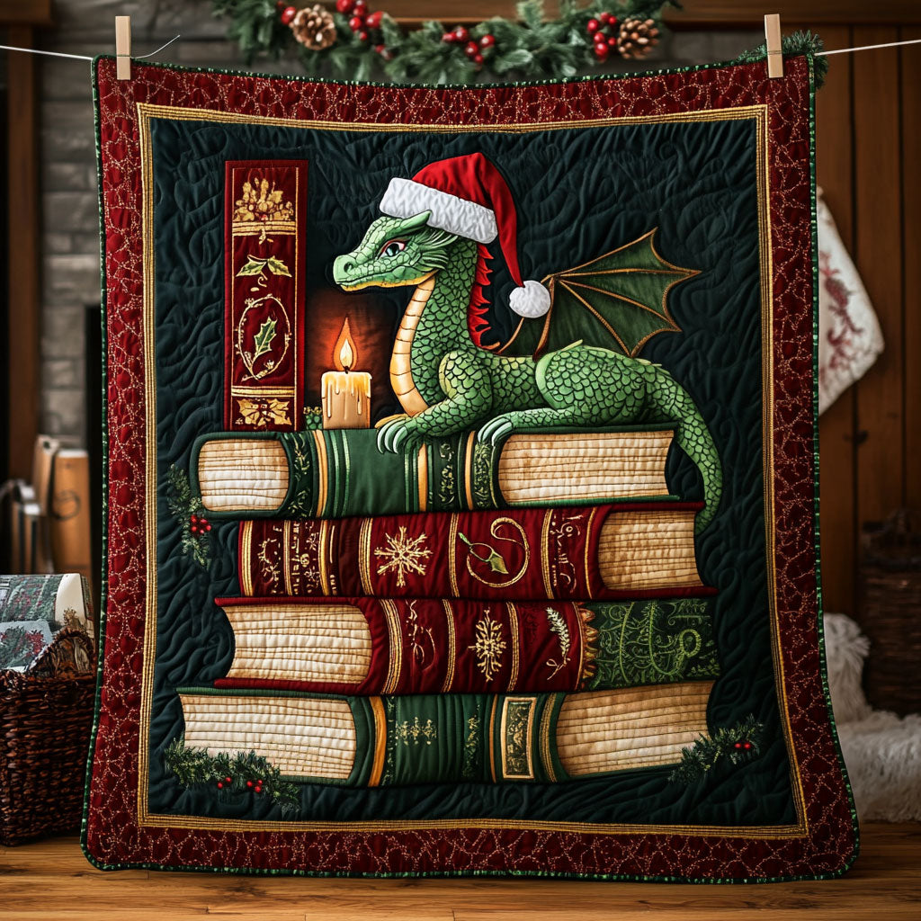 Dragon's Yule Treasure LT1211008CL Quilt