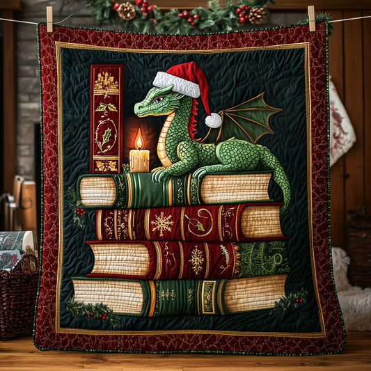 Dragon's Yule Treasure LT1211008CL Quilt