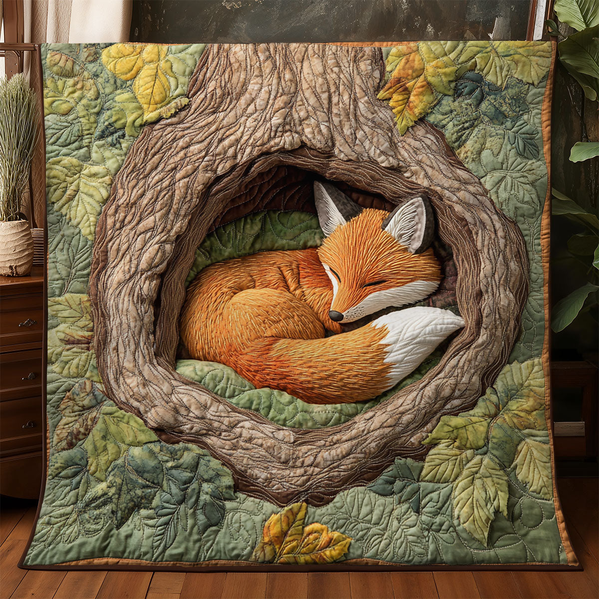 Sleeping Fox WX0406049CL Quilt