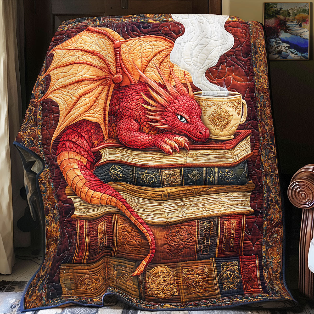 Book Dragon WX0805004CL Quilt