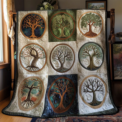 Whispering Tree Of Life WN0601027CL Quilt