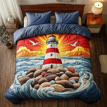 Coastal Lighthouse WJ1005010CL Duvet Cover Set