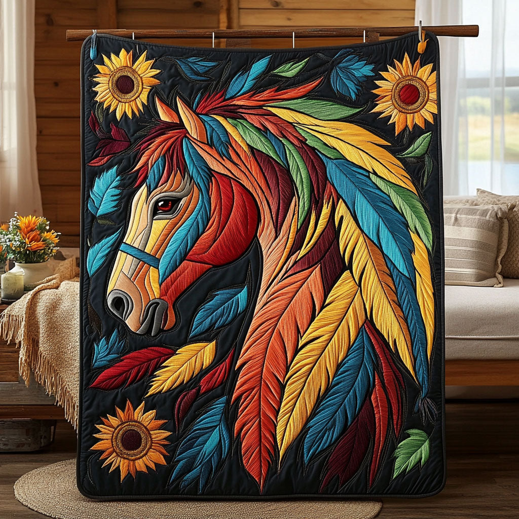 Horse Spirit WP1505067CL Quilt