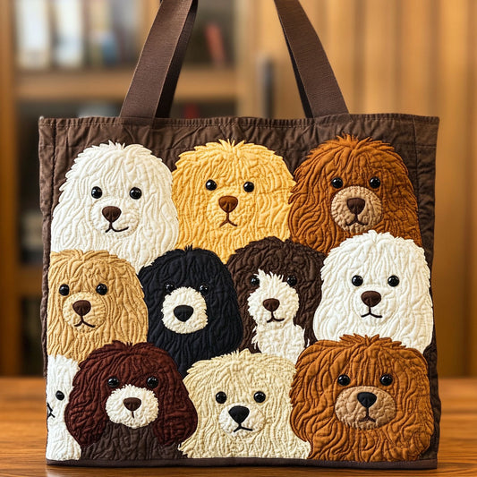 Canine Quilt  CP0110210CL Quilted Tote Bag